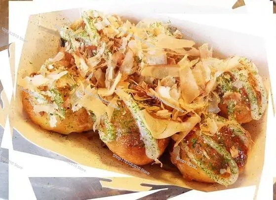 Takoyaki Grill Plate - เครื่องย่างทาโกะยากิแก๊สแบบสามแผ่น, อุปกรณ์อบเม็ดปลาและลูกปลาหมึกอเนกประสงค์