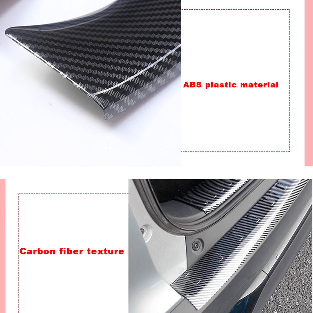แผ่นกันรอยขอบประตูท้ายรถยนต์สำ - Crepe Pan Carbon บทวิจารณ์และราคา