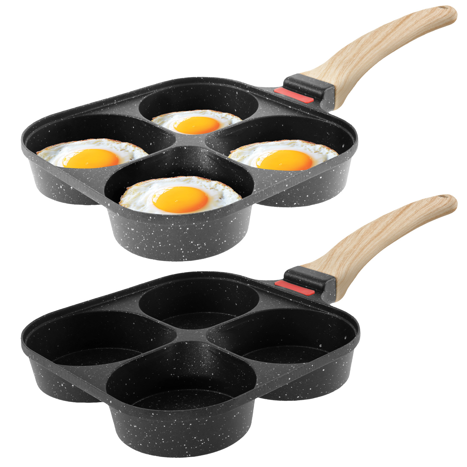 กระทะทอดไข่ กระทะแพนเค้กแบบไม่ - Egg Waffle Pan บทวิจารณ์และราคา