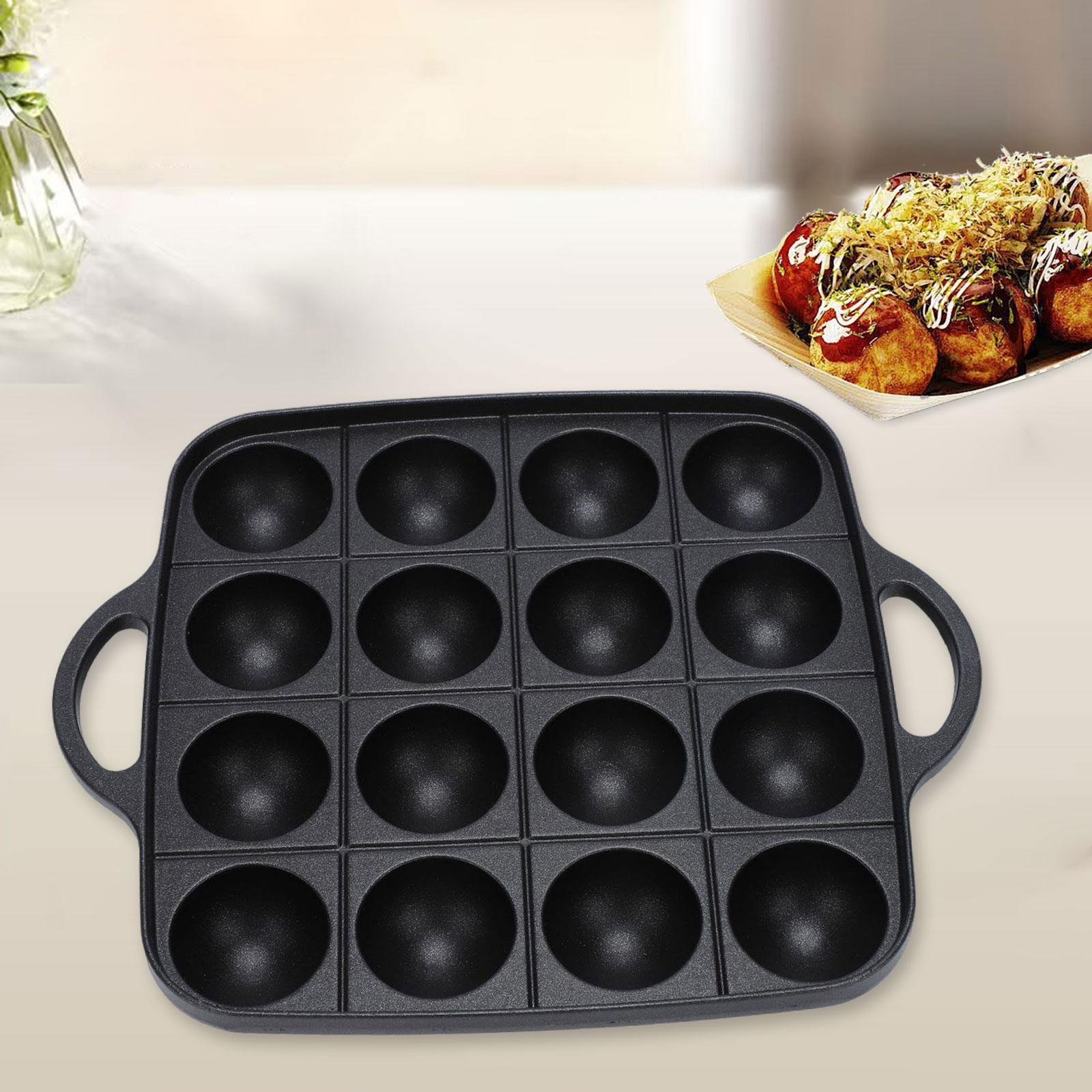 กระทะย่างทาโกะยากิ 16 ช่องทำคว - Takoyaki Grill Plate บทวิจารณ์และราคา