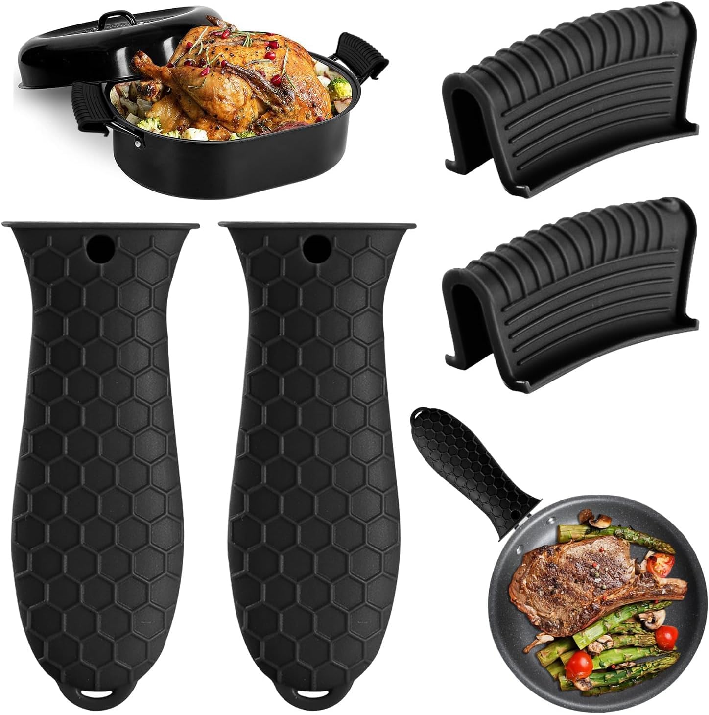 ฝาครอบด้ามจับซิลิโคนทนความร้อน - Cast Iron Corn บทวิจารณ์และราคา