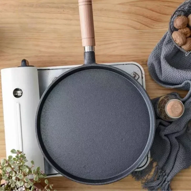 26 ซม.กระทะเหล็กหล่อไม่เคลือบผ - Egg Waffle Pan บทวิจารณ์และราคา