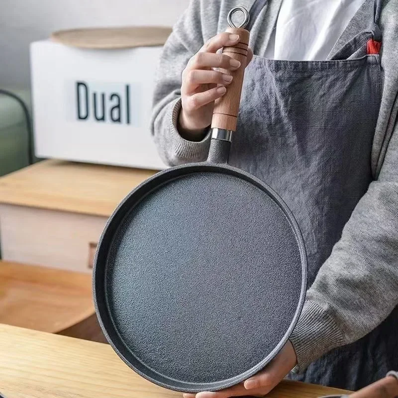 26 ซม.กระทะเหล็กหล่อไม่เคลือบผ - Egg Waffle Pan บทวิจารณ์และราคา