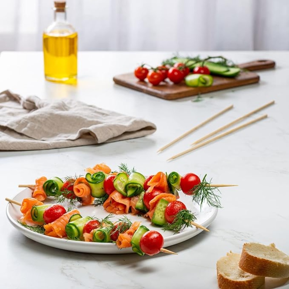 ไม้ไผ่สำหรับปิ้งย่างแบบใช้แล้ว - Corn Dog Stick บทวิจารณ์และราคา