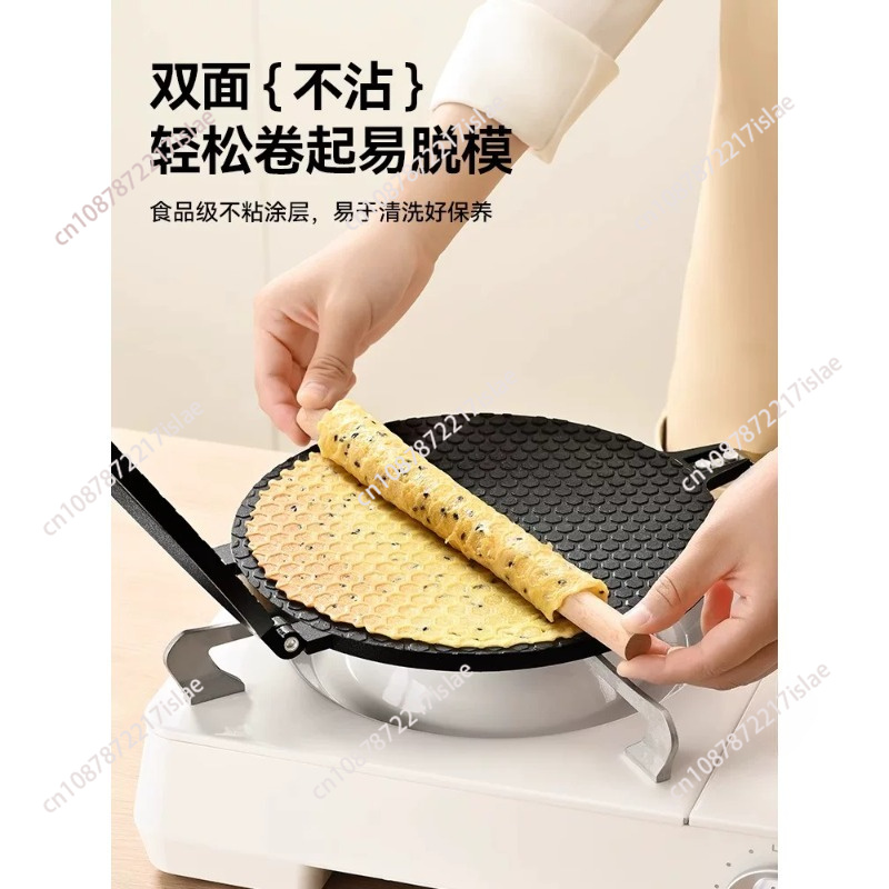 เครื่องทำวาฟเฟิลโคนแบบใช้แก๊ส  - Waffle Cone Maker บทวิจารณ์และราคา