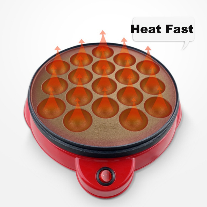 220V Chibi Maruko เครื่องเบเกอ - Takoyaki Grill Plate บทวิจารณ์และราคา